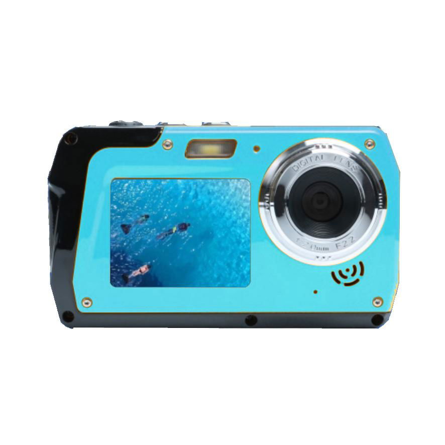 Winait Max 56 Mega Pixels Waterproof Digital Camera with Dual Display 3
