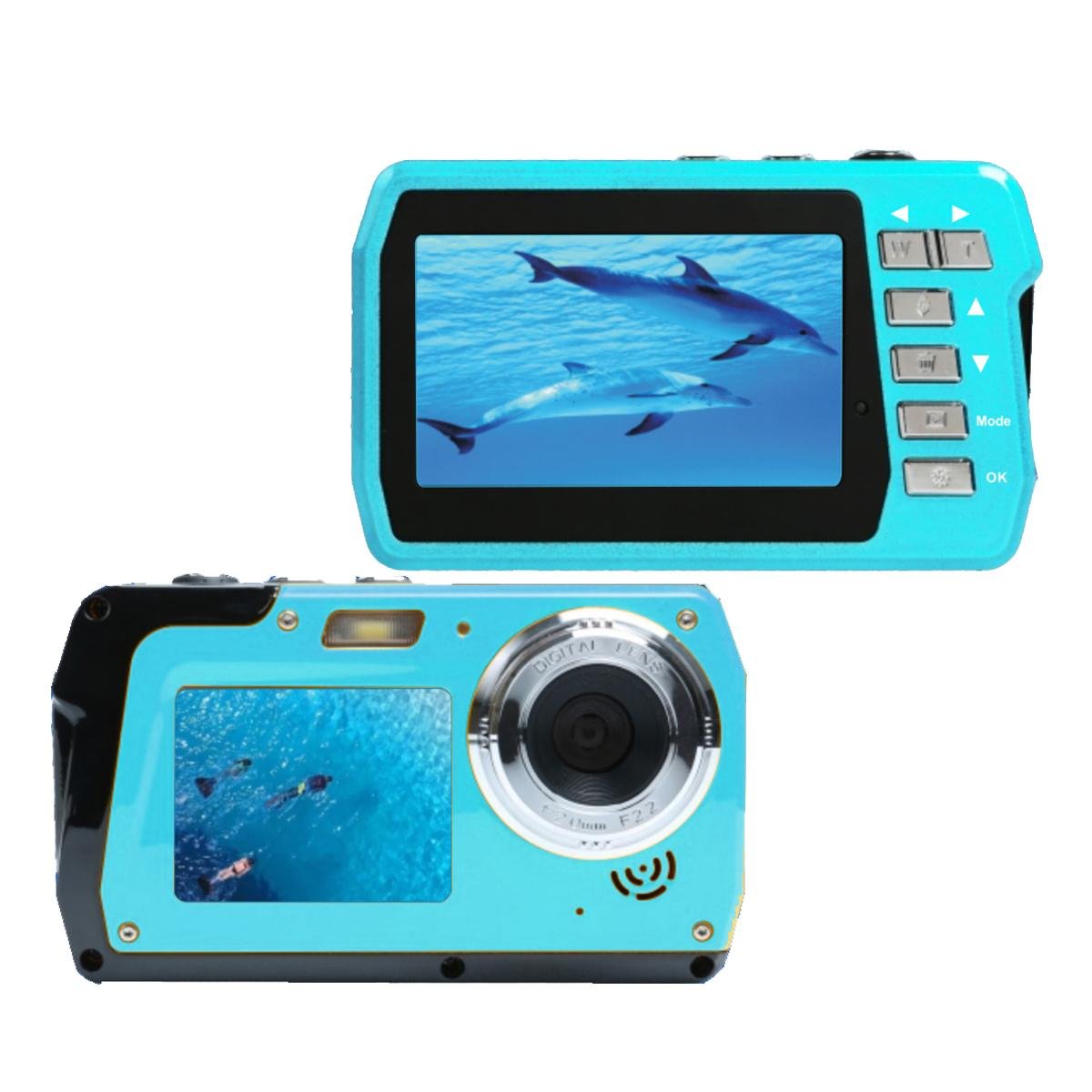Winait Max 56 Mega Pixels Waterproof Digital Camera with Dual Display 2