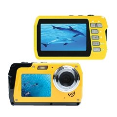 Winait Max 56 Mega Pixels Waterproof Digital Camera with Dual Display