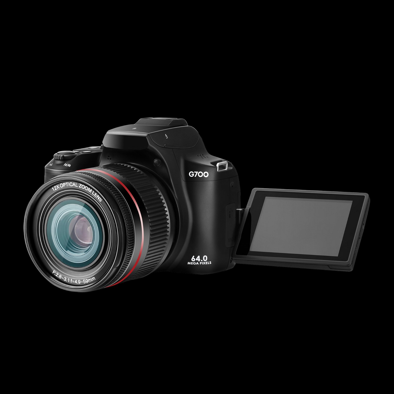 Winait  60 Mega Pixels 4K DSLR Camera with 3.0'' Display and 12x Optical Zoom 4