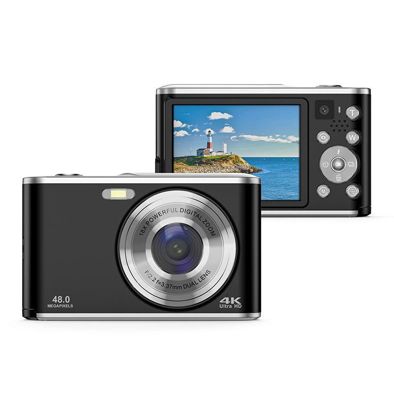 Winait Max 48 Mega Pixels Dual Lens Digital Camera with 2.8'' TFT Color Display