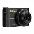 64 Mega Pixels 4K Digital Camera with 3.0'' Touch Display