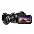 NEW UHD 4K Digital video camera with 12x optical zoom digital video camcorder