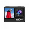 V30 4k Waterproof Action Camera with Dual Display