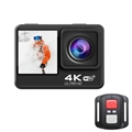 V35 4k Waterproof Action Camera with Dual Display 5