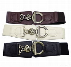 women's elastic belts