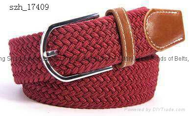 fashion plaited  belts