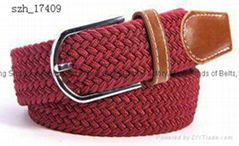 fashion plaited  belts