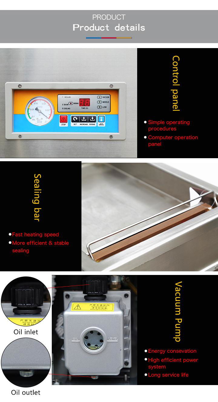 YG-300  multi-functional vacuum packing machine 3