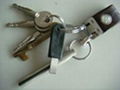 Key Ring Flint Magnesium Firestarter for DIY survival kits