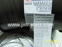 Tantalum wire per ASTM B365