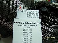 Niobium wire Niobium thread Niobium filament Niobium coil Niobium rod