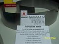 Tantalum strip, Tantalum sheet coil, Ta ribbon