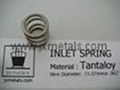 Tantaloy Inlet Valve Spring for Gas Chlorinators / Chlorine Feeders