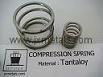 Tantalum Compression Spring(Tantaloy) for Chlorinators/Regulators