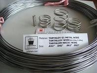 Tantaloy metal wire NRC 91 (Tantalloy, 92.5%/7.5% Ta/W, Ta-7.5W) (Hot Product - 1*)