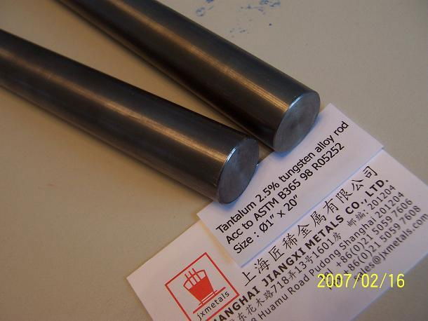Tantalum Rod, Tantalum Electrode 