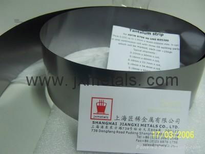 Tantalum Strip, Tantalum Foil