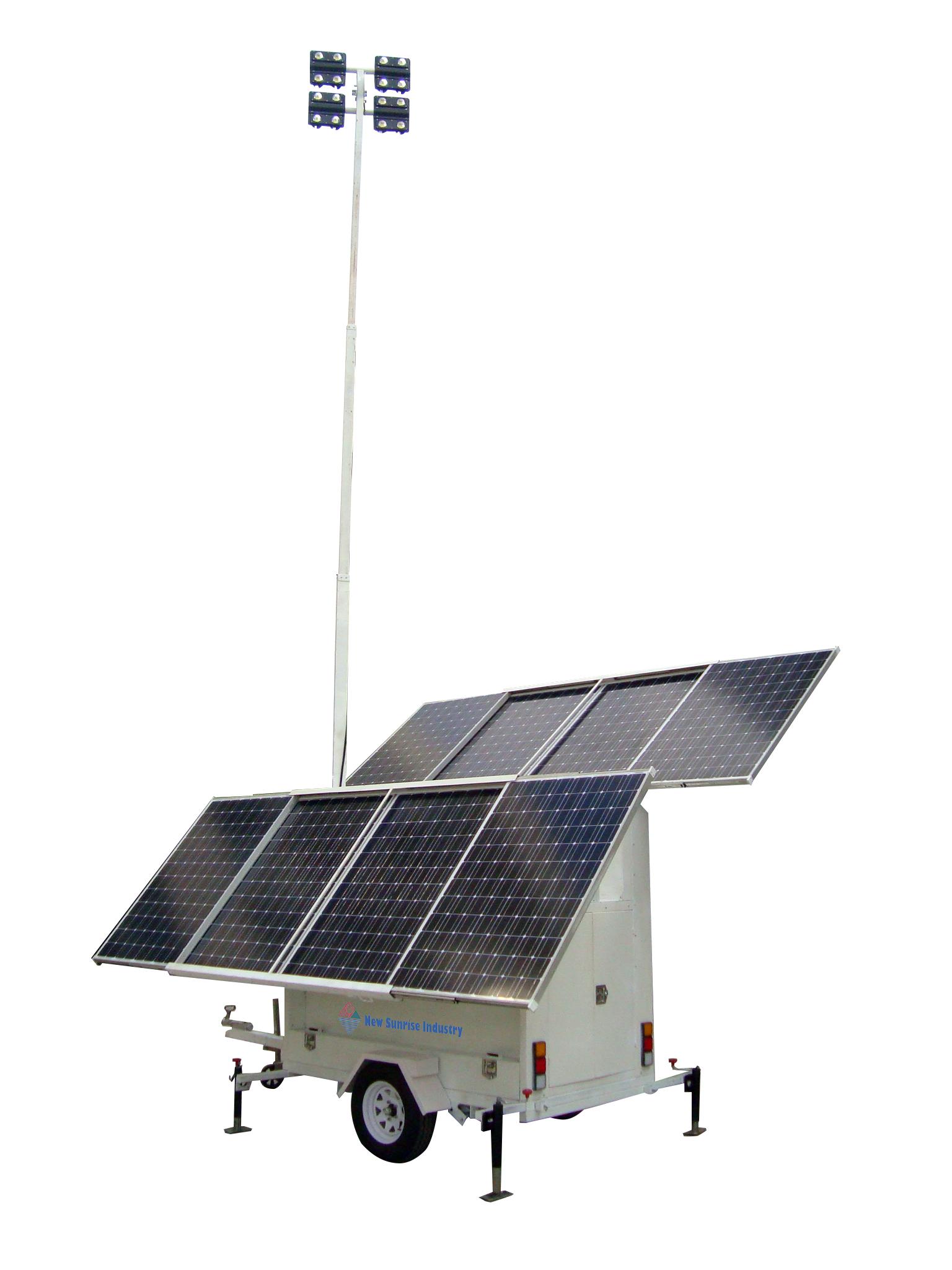 solar LED lighting tower 2