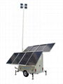 solar LED lighting tower