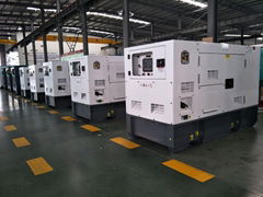 Yanmar generator set 10kva/8kw,with engine model 3TNV82A-GGE, 50hz/60hz, silent