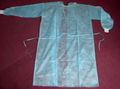 Non-woven isolation gown, surgical gown  1