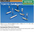 DTS砥石を総形に整形加工、TOKYO DIAMOND修刀