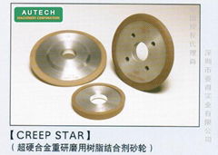 日本太阳牌 硬质合金重研磨用树脂结合剂砂轮