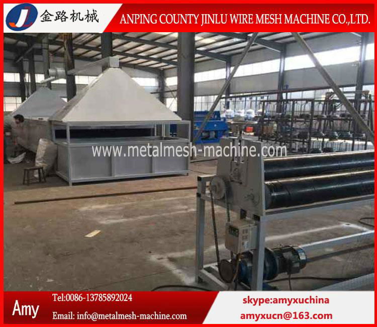 plastic coating mesh machine ,welded mesh coating machine 4