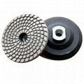 Metal Bond Flexible Diamond Polishing Pads , Granite Polishing Pads  2