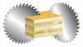 TCT Circular Saw Blades with combination teeth group + chip limiting device  6