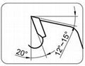 Multi Rip TCT Circular Saw Blades with several tungsten carbide tipped 