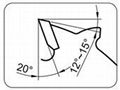 Multi Rip TCT Circular Saw Blades with several tungsten carbide tipped 