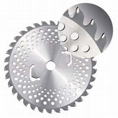 TCT Circular Saw Blades with insert lock teeth for grass cutting