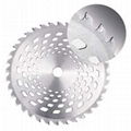 TCT Circular Saw Blades with insert lock teeth for grass cutting