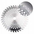 TCT Circular Saw Blades with insert lock teeth for grass cutting