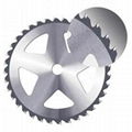 TCT Circular Saw Blades with insert lock teeth for grass cutting