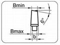 Scoring TCT Circular Saw Blades for sectioning machines, with conical teeth 2