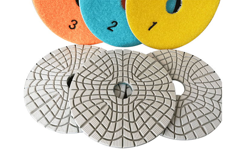 3 Step  Diamond Polishing Pads