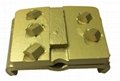 Ez htc pcd diamond grinding block for removal coating,epoxy,glue 