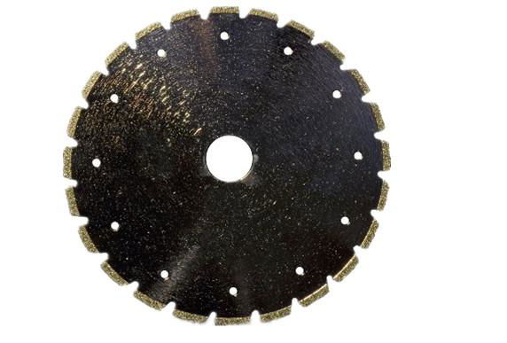 V slot Electroplated diamond blades