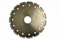 V slot Electroplated diamond blades 2