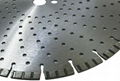 Laser welded turbo diamond blades with cooling holes 3