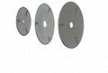 Continous rim Electroplated Diamond blades with straight protections