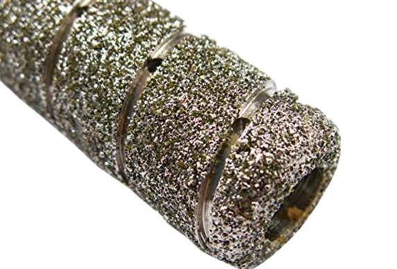 Electroplated diamond finger bits 3