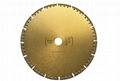 U- slot Vacuum brazed diamond blades 2