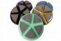 Ceramic bonded floor pads 1