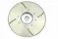 Continuous rim EP Diamond blades with