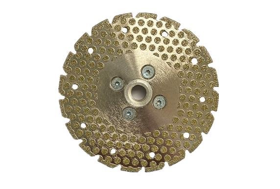 Dots V slot segmented Marble cutting and  grinding blades with M14