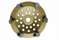 Arrow segmented  diamond cup wheels